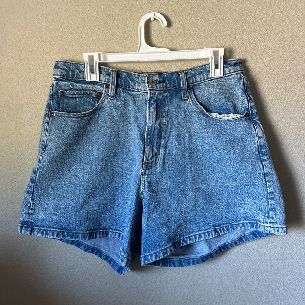 Abercrombie & Fitch Curve Love Dad Shorts